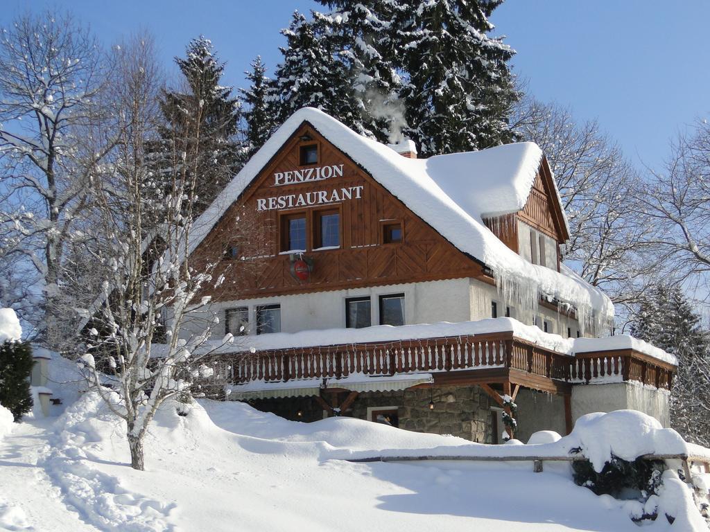 Pension & Restaurant Krakonos هاراشوف المظهر الخارجي الصورة